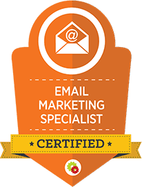 email marketing specialist certification badge