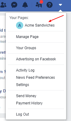 Managing your FB business page